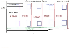 Rábapaty, ingatlan, telek, 21.000.000 Ft