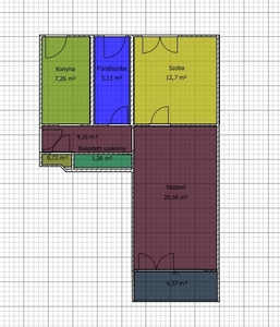 Zalaszentgrót, ingatlan, lakás, 58 m2, 35.000.000 Ft