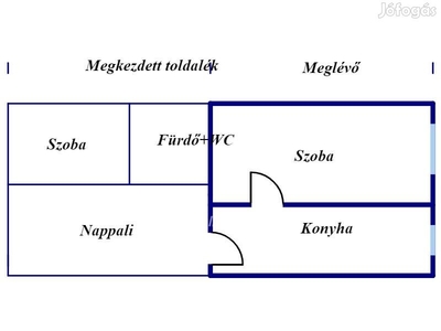 Debreceni eladó 30 nm-es ház - Debrecen, Hajdú-Bihar - Ház