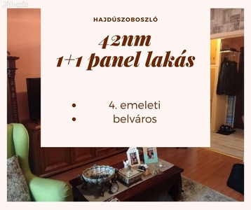 Hajdúszoboszlón eladó 42nm-es lakás! - Hajdúszoboszló, Hajdú-Bihar - Lakás