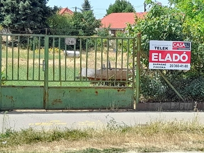 ÉPÍTÉSI TELEK ELADÓ SZOLNOKON! - Szolnok, Jász-Nagykun-Szolnok - Telek, föld