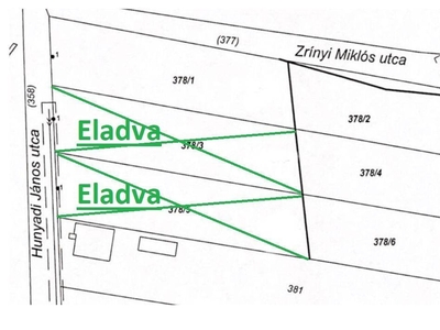 Már csak 2 db!!! Építési telkek egyben, vagy akár külön-külön eladó - Szerecseny, Győr-Moson-Sopron - Telek, föld