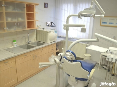 Eladó Szolnok belvárosában bejáratott fogorvosi rendelő