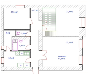 Belváros, Nagykanizsa, ingatlan, lakás, 92 m2, 32.900.000 Ft