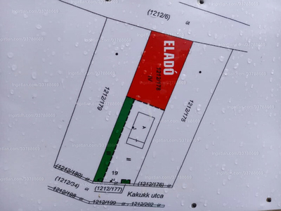 Eladó lakóövezeti telek - Sződliget, Kakukk utca 19.