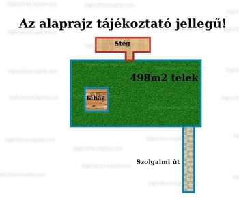 Eladó üdülőövezeti telek - Szigetszentmárton, Új utca