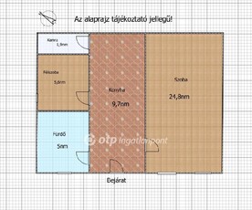 Eladó újszerű állapotú lakás - Budapest VIII. kerület