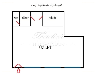 Győr, ingatlan, üzleti ingatlan, 137 m2, 500.000 Ft