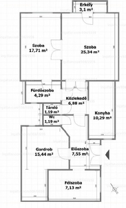 Herminamező, Budapest, ingatlan, lakás, 100 m2, 64.000.000.000 Ft