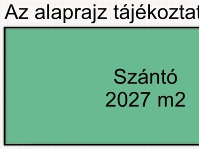 Kiszombor, ingatlan, mezőgazd. ingatlan, 2027 m2, 2.500.000 Ft