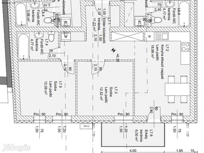 Nyíregyházán 1.emeleti 61 m2-es új, erkélyes lakás parkolóhellyel