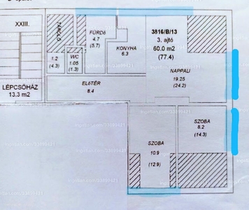 Veszprém, ingatlan, lakás, 84 m2, 74.000.000 Ft