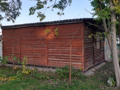 Tiszavárkony-szőllőben kert és faház pincével Eladó - Tiszavárkony, Jász-Nagykun-Szolnok - Szőlőskert-pince