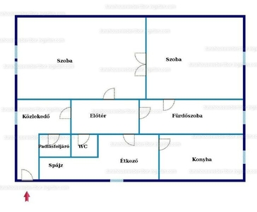 Eladó tégla lakás - Mohács, Kinizsi utca