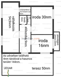 Eladó tégla lakás - Vác, Belváros