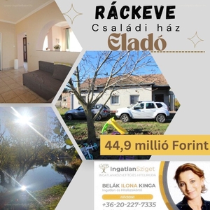 Ráckeve, ingatlan, ház, 83 m2, 39.900.000 Ft