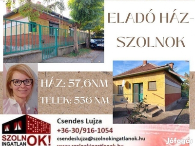 Eladó családi ház - Szolnok