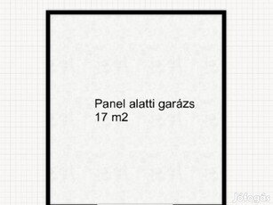 Eladó Panel Alatti Garázs Szegeden!