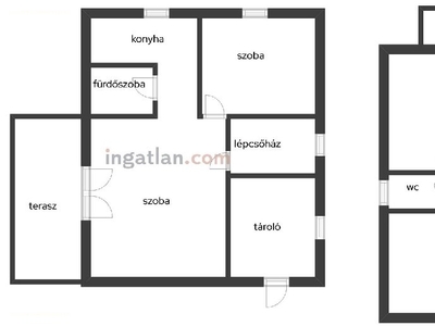 Balatonlelle, ingatlan, nyaraló, 70 m2, 70.000.000 Ft