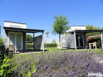 Tiny house nyaraló horgásztó partján - videóval!