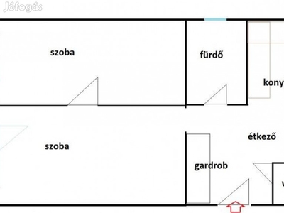 Várkörúti 60 nm-es téglalakás-CSAK CSERE 70-703 9997 -