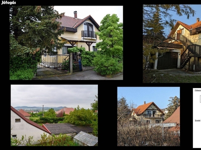 Balatonfüredi panorámás kétszintes családi ház eladó - Balatonfüred, Veszprém - Ház