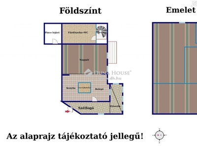 Váci 50 nm-es ház eladó - Vác, Pest - Ház