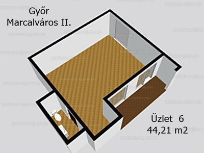 Kiadó utcai bejáratos üzlethelyiség - Győr, Mécs László utca 30.