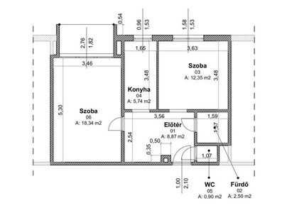 Eladásra kínálom magán személyként 51 m2-es jó állapotú panel lakásom.